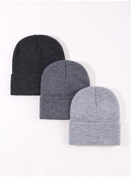 Picture of RBT- Eke Tekstil Unisex Katlamalı Beyaz - Gri - Siyah  Bere-60985