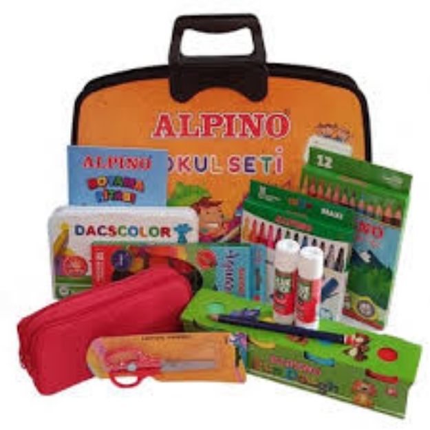 Picture of Çiçek Baskılı Okul Seti-Bundle-61484